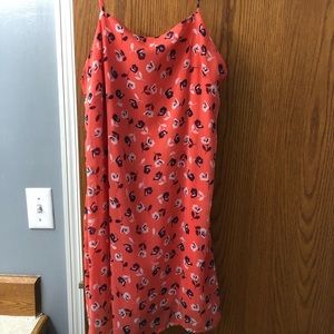 Vibrant slip dress. Size M. NWT.